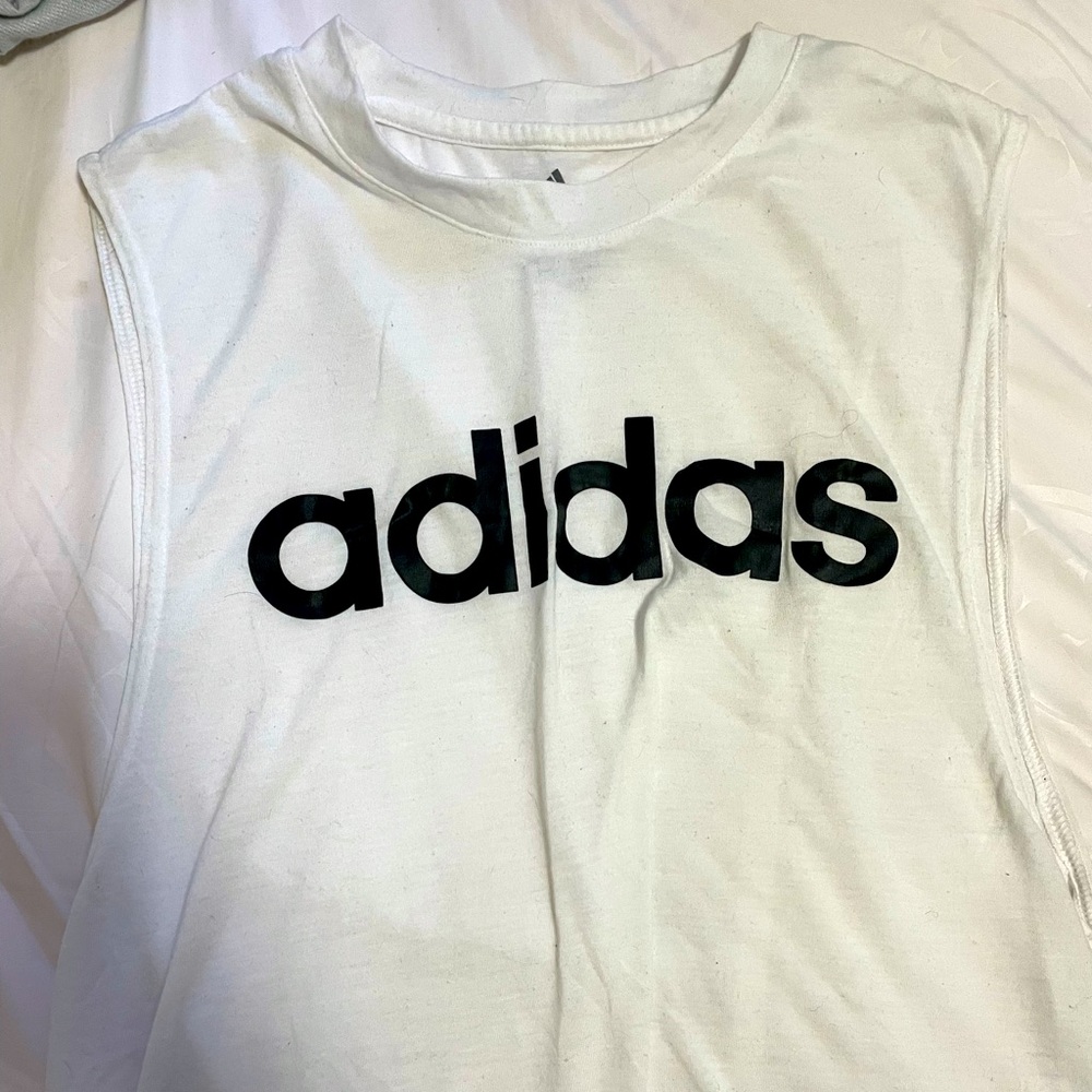 Adidas cutout tank top